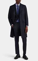 Thumbnail for your product : Sartorio Men's Houndstooth Wool Topcoat - Navy
