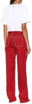 Thumbnail for your product : Eytys Benz Twill high-rise wide-leg jeans