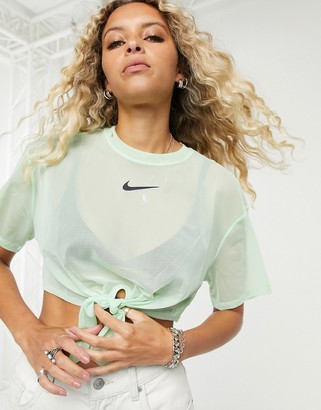Mesh Top Nike | Shop the world's largest collection of fashion | ShopStyle  Australia