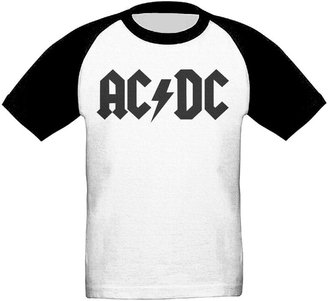 CHRARICEKK Kids Toddler AC DC ACDC Rock Band Logo Raglan Baseball T Shirts