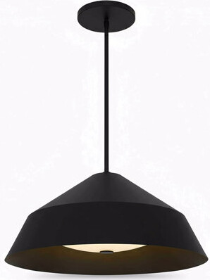 Latitude Run Integrated Led Black Pendant