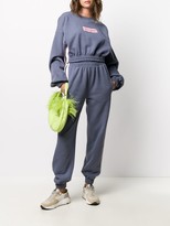 Thumbnail for your product : Styland Side-Stripe Print Track Pants
