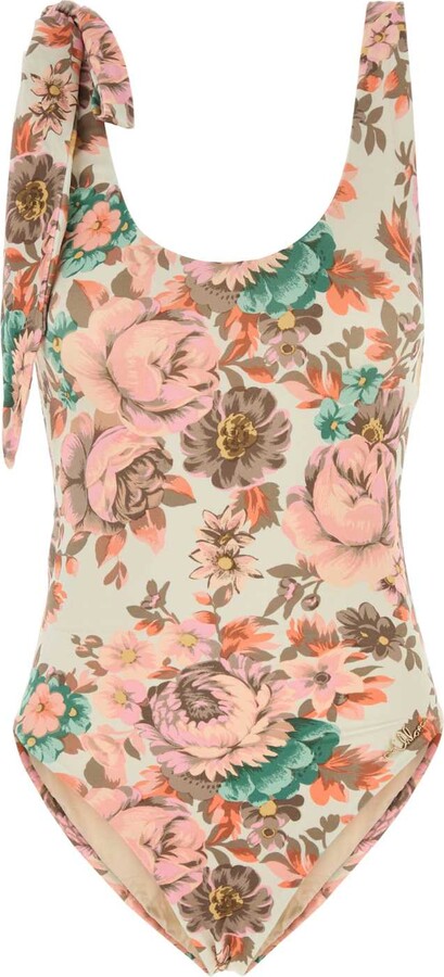 Chloé Printed Stretch Nylon Swimsuit