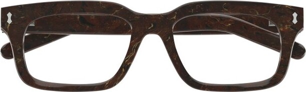 Gucci Eyewear Rectangular Frame Glasses