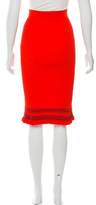 Thumbnail for your product : Altuzarra Rib Knit Knee-Length Skirt