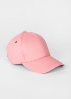 Thumbnail for your product : Paul Smith Pink Cotton Zebra Logo Baseball Cap