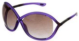 Thumbnail for your product : Tom Ford Whitney Oversize Sunglasses