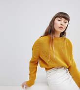 Thumbnail for your product : Daisy Street High Neck Sweater With Cable Knit