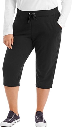 Just My Size Women's Plus-SizeFrench Terry Capri with Pockets