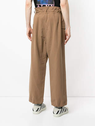 SASQUATCHfabrix. slouched waist-tied trousers