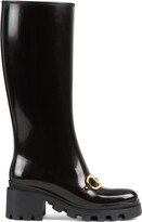 Thumbnail for your product : Gucci Horsebit-detail knee-high boots