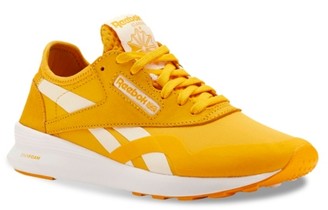 reebok classic yellow suede
