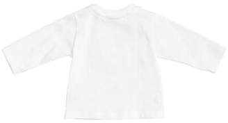 Fendi Logo Print Jersey Long Sleeve T-Shirt