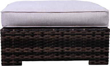 Hokku Designs Outdoor Sectional Cushions 4 Seating Weather- Frame Patio Includes And Water- Straight Symmetrical Design