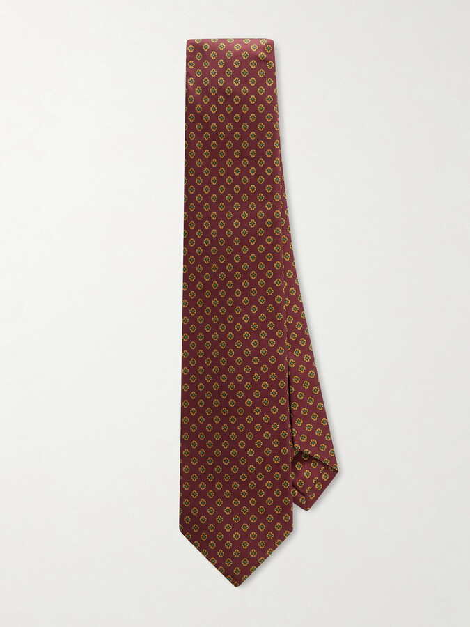 Drakes + HIM 8cm Printed Silk Tie