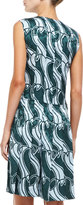 Thumbnail for your product : Marc Jacobs Printed Paneled Pleat Dress