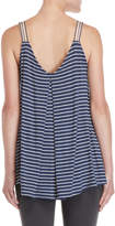 Thumbnail for your product : Max Studio Striped Jersey Tank