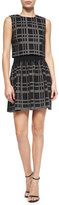Thumbnail for your product : Thakoon Sleeveless Printed Double-Layer Dress
