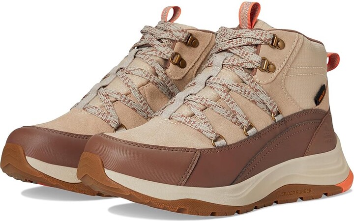 Teva Auroris Women's Snow Shoes Feather Grey/ Acorn : 9 B - Medium, Leather/Suede