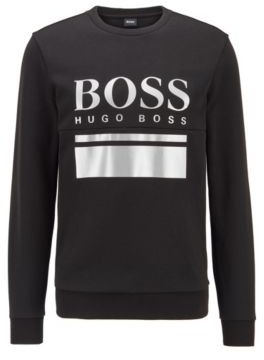 HUGO BOSS Cotton Blend Sweater With 