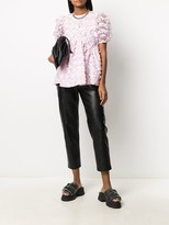 Thumbnail for your product : Cecilie Bahnsen Sheer Floral Lace Top