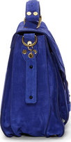 Thumbnail for your product : Proenza Schouler Cobalt Blue Suede PS1 Medium Messenger Bag