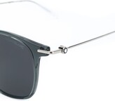 Thumbnail for your product : Montblanc Polished Round-Frame Sunglasses