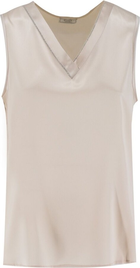 Peserico Sleeveless Top
