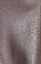 Thumbnail for your product : Halogen Pleat Leather Skirt (Regular & Petite)
