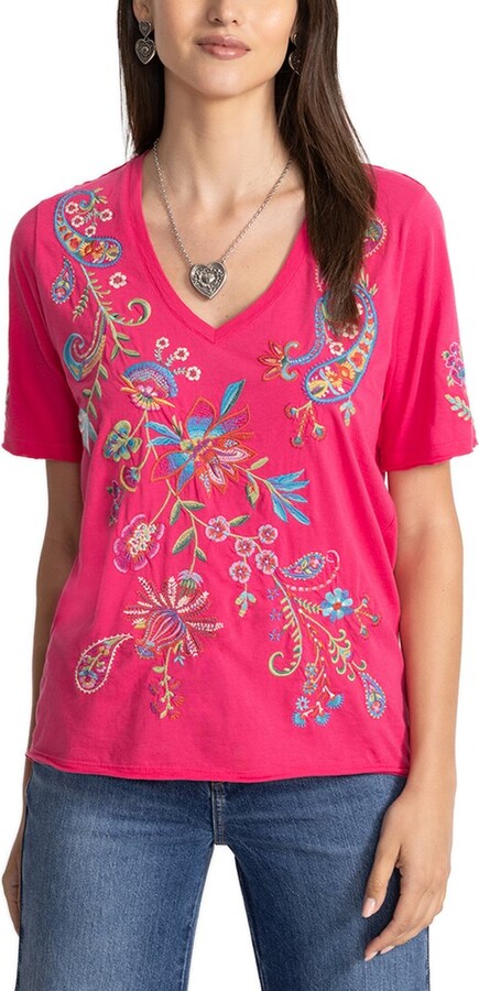 Johnny Was Karime T-Shirt
