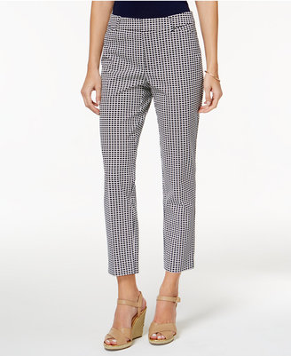 Charter Club Petite Newport Printed Cropped Pants, Created for Macy's