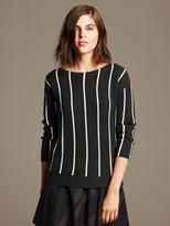 Thumbnail for your product : Banana Republic Vertical Stripe Pullover