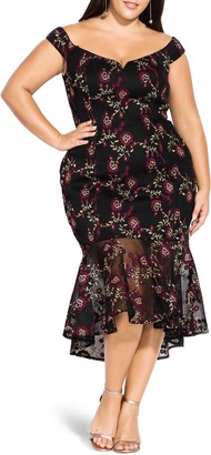 city chic mermaid dress