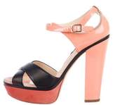Thumbnail for your product : Jimmy Choo Patent Leather Platform Sandals