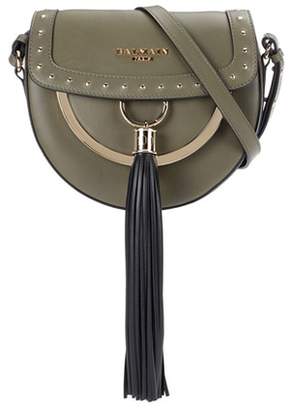 Balmain Domaine 18 leather shoulder bag
