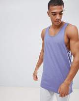 Thumbnail for your product : New Look drop arm vest in purple
