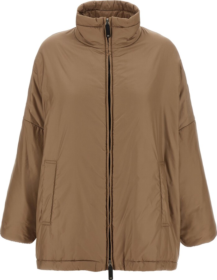 Paris Puffer Jackets Beige
