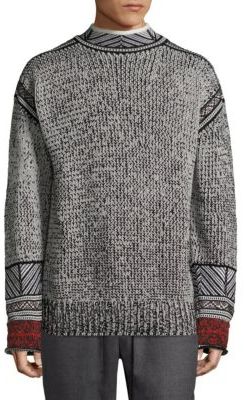 3.1 Phillip Lim Fair Isle Jacquard Mockneck Sweater