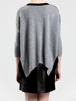 Thumbnail for your product : White + Warren Cashmere Jigsaw V Neck