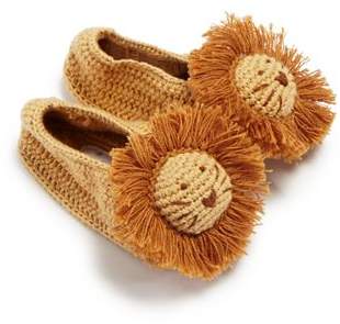 Albetta Boys' Crochet Lion Booties - Baby