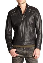 Thumbnail for your product : Diesel Buffalo Washed Leather Jacket