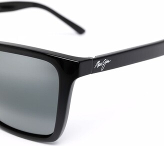 Maui Jim Square-Frame Tinted Sunglasses