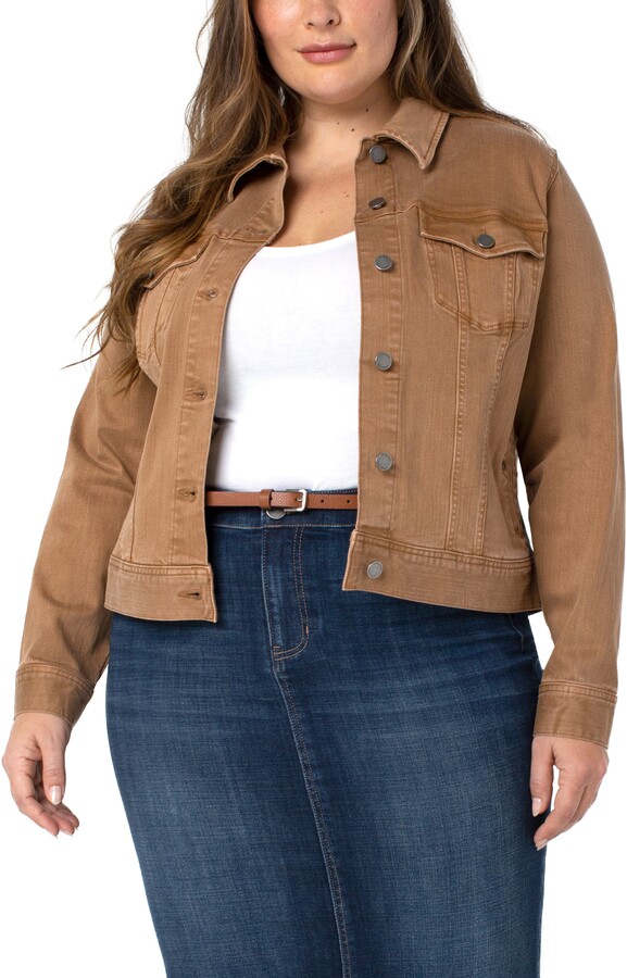 Brown Women's Denim Jackets | Shop the world's largest collection of  fashion | ShopStyle