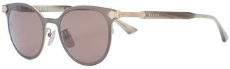 Gucci Eyewear round frame titanium sunglasses