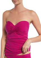 Thumbnail for your product : Tommy Bahama Pearl Underwire Solid Bandini Top, Wild Orchid (Available in D Cup)