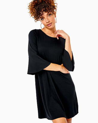 ophelia metallic swing dress