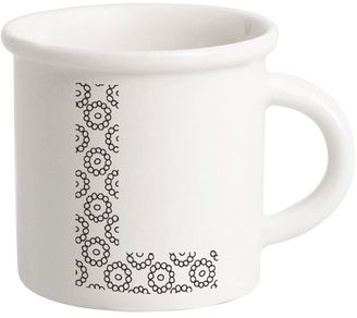Ilaria.i Letter L Porcelain Mug