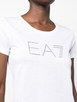 Thumbnail for your product : EA7 Emporio Armani logo-print cotton T-shirt