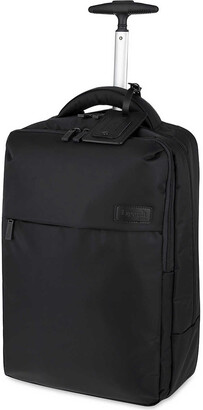 Lipault Black Plume Business Two-Wheel Laptop Backpack, Size: 47cm