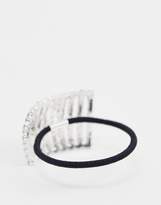 Thumbnail for your product : ASOS Design DESIGN hair cuff in crystal